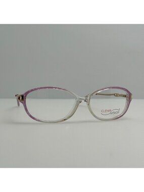 Clear Vision Bronwyn Lilac Eyeglasses Eye Glasses Frames 53-14-135